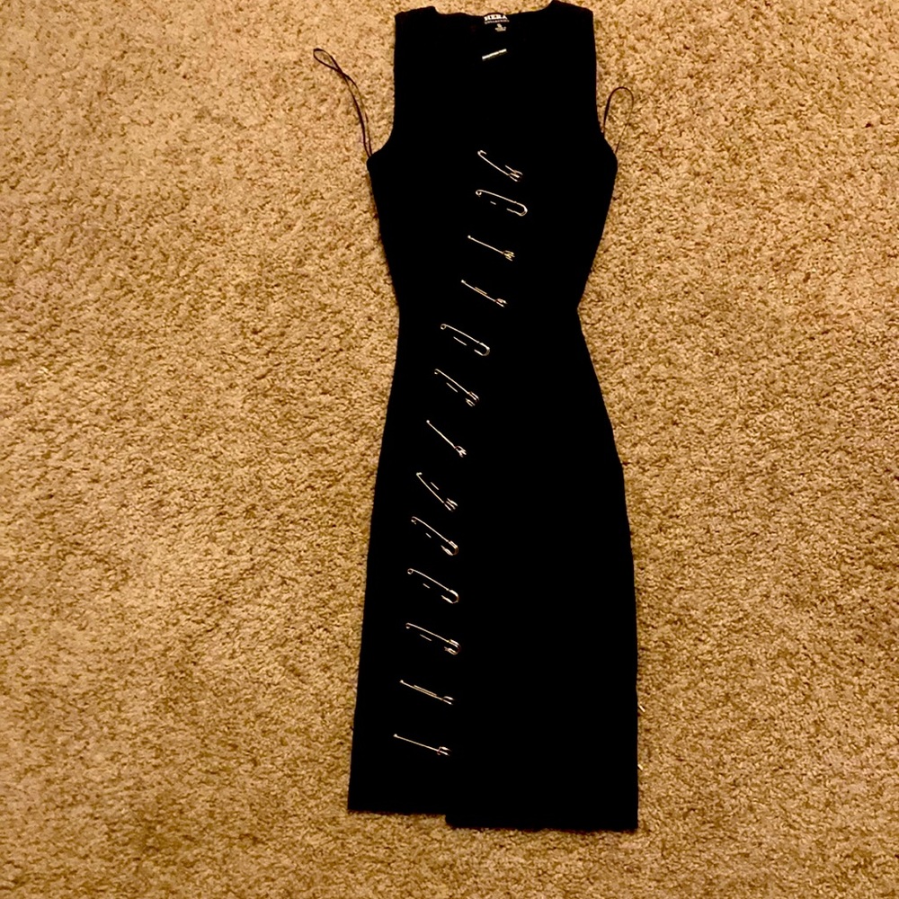 All black pinned dress worn once
